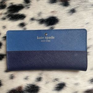 Kate Spade 2 Tone Fold Wallet